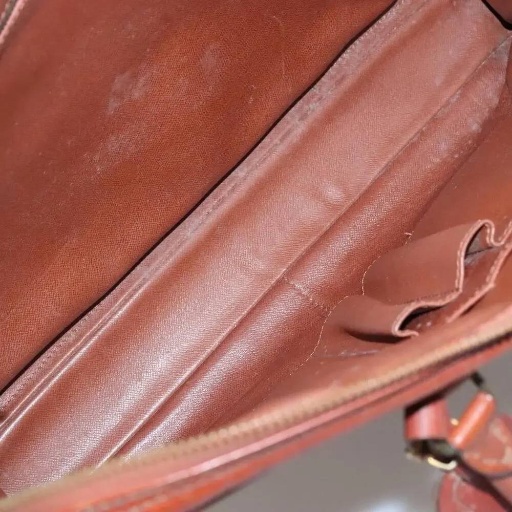 Louis Vuitton Epi Porte Documents Voyage Business Bag Brown